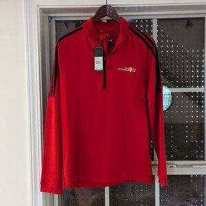 NWT adidas Jacket, Pullover, Men's Small, Red